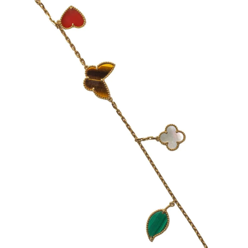 Van Cleef & Arpels - Bracelet Lucky Alhambra 4 Motifs sold by 58 Facettes