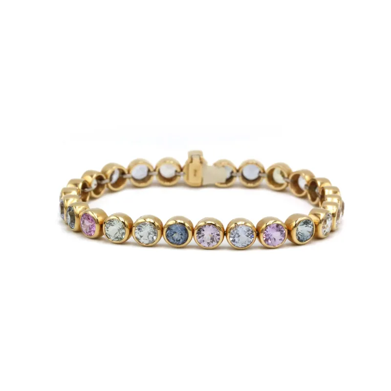 Bracelet Rivière Or & Saphirs - C.BUCHERER sold by 58 Facettes