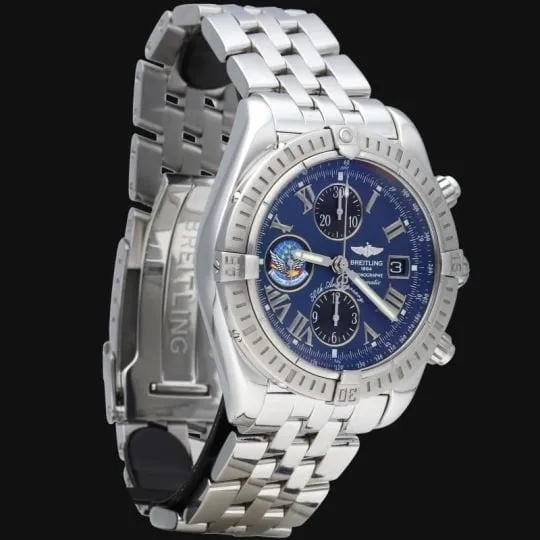 Breitling Montre Chronomat Evolution Blue Impuls sold by 58 Facettes product image thumbnail 5