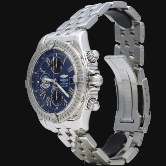 Breitling Montre Chronomat Evolution Blue Impuls sold by 58 Facettes product image thumbnail 3