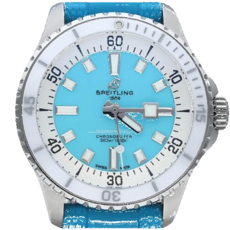 Breitling Superocean - Montre automatique 36 mm en acier made by 58 Facettes
