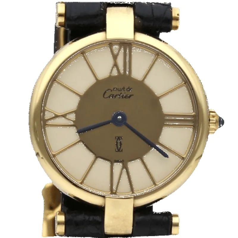 Cartier Montre Must De Cartier Vermeil sold by 58 Facettes