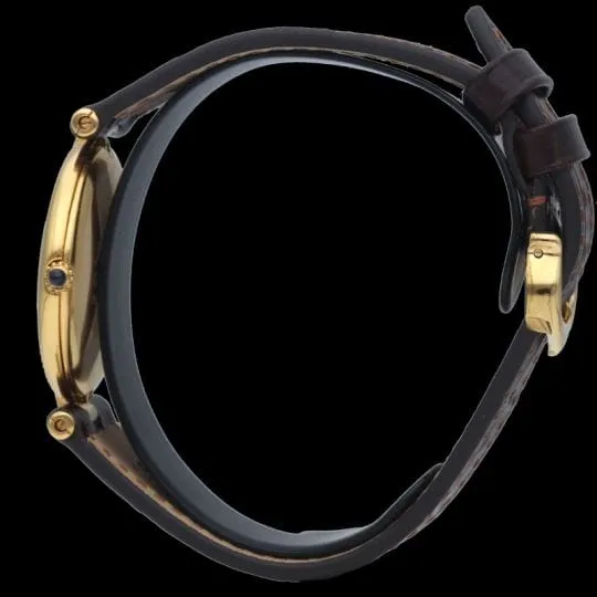 Cartier Montre Must De Cartier Vermeil sold by 58 Facettes product image thumbnail 4