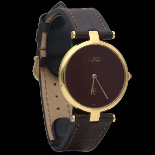 Cartier Montre Must De Cartier Vermeil sold by 58 Facettes product image thumbnail 5