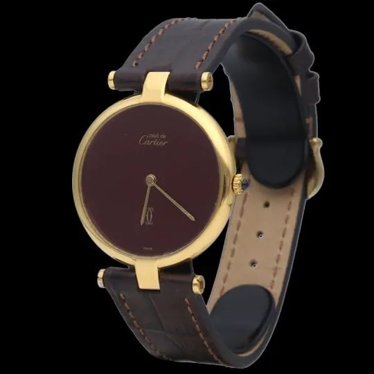 Cartier Montre Must De Cartier Vermeil sold by 58 Facettes product image thumbnail 2