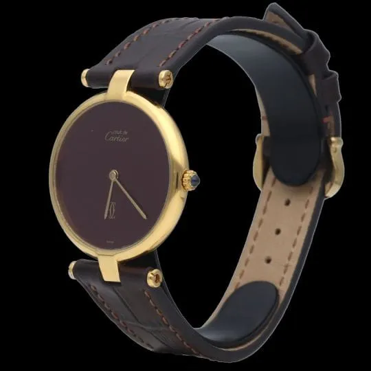 Cartier Montre Must De Cartier Vermeil sold by 58 Facettes product image thumbnail 3