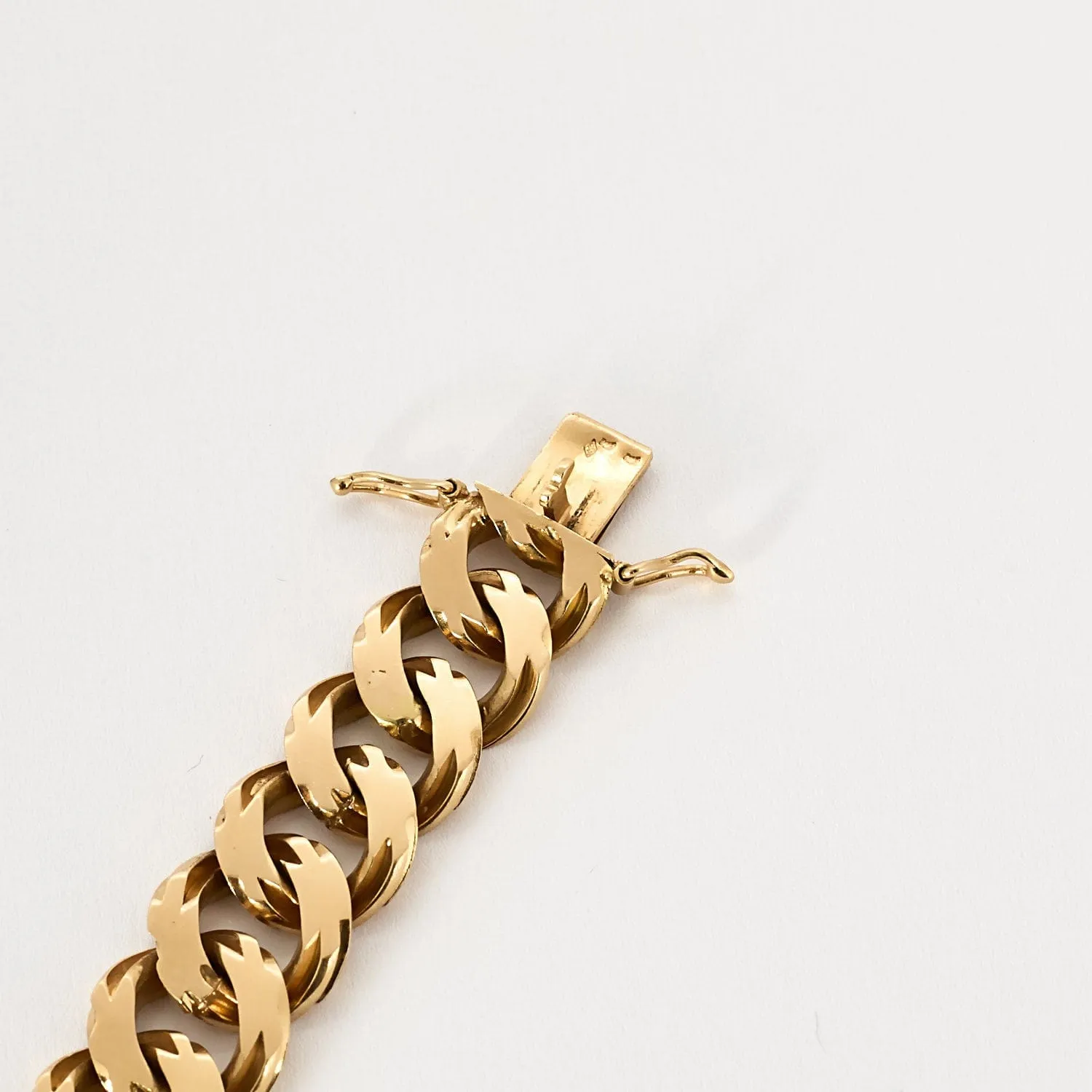 Charmant Bracelet gourmette en or rose sold by 58 Facettes product image thumbnail 5