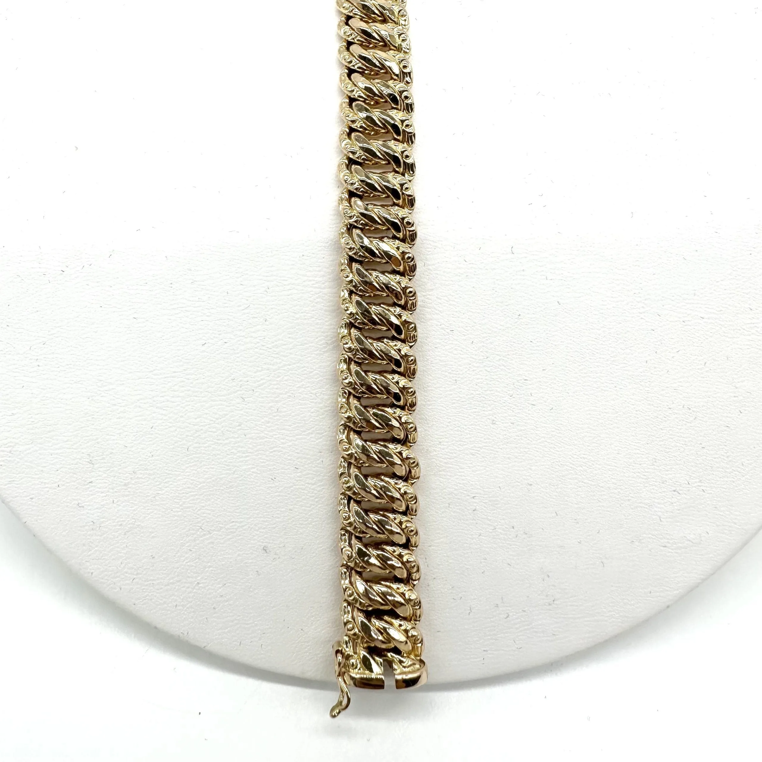 Bracelet maille américaine or jaune sold by 58 Facettes product image thumbnail 5