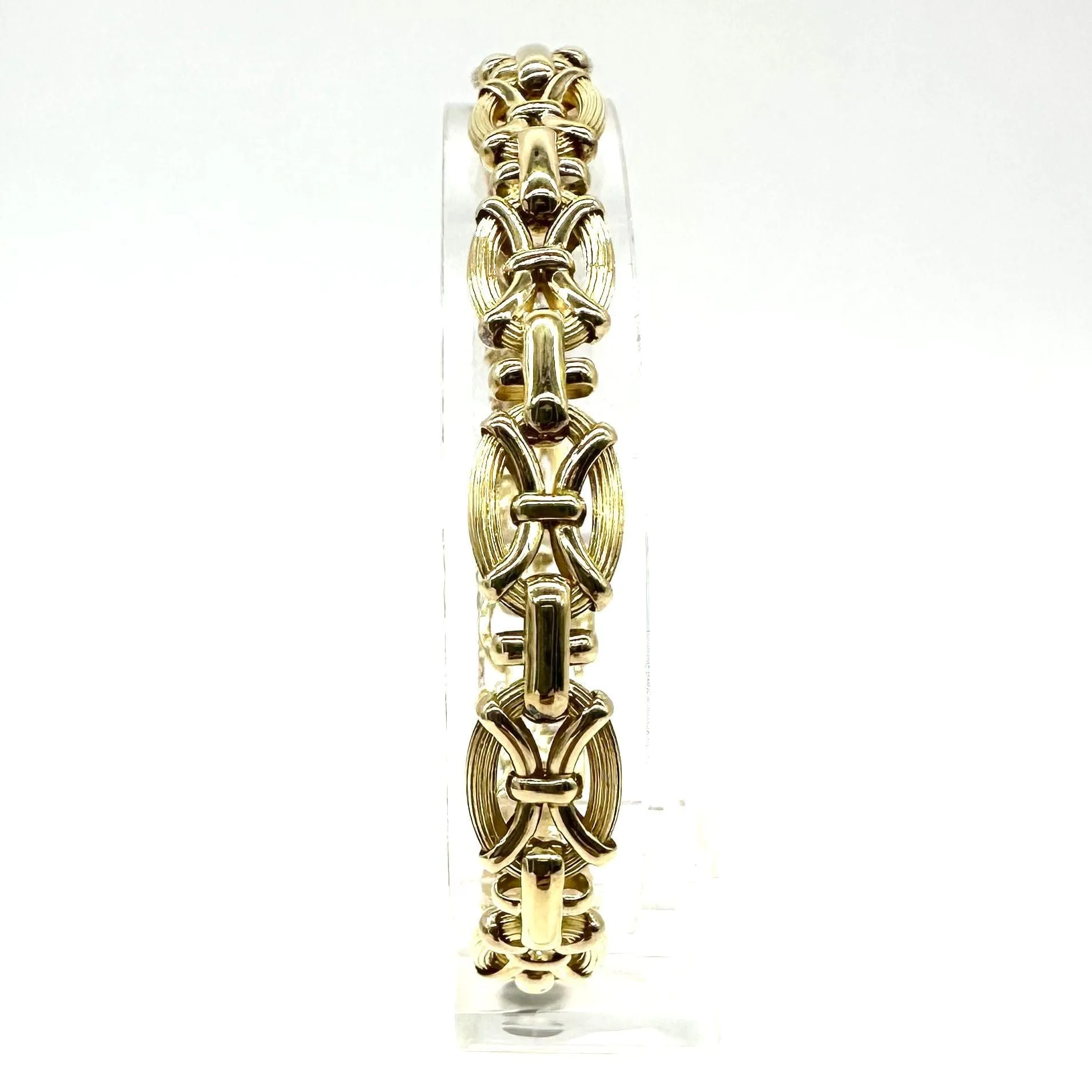 Bracelet or jaune maille fantaisie sold by 58 Facettes product image thumbnail 3