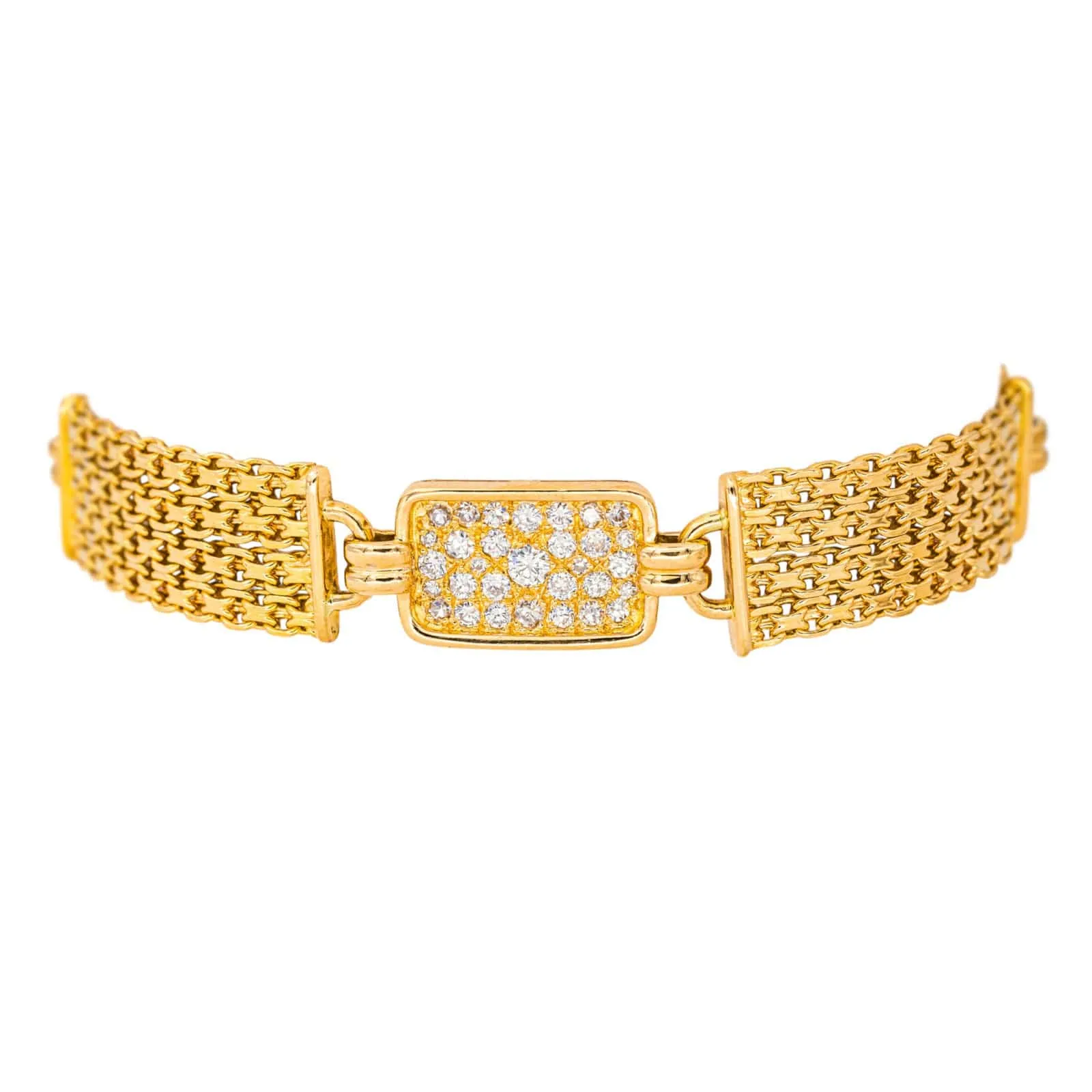 Bracelet Or jaune Diamant sold by 58 Facettes