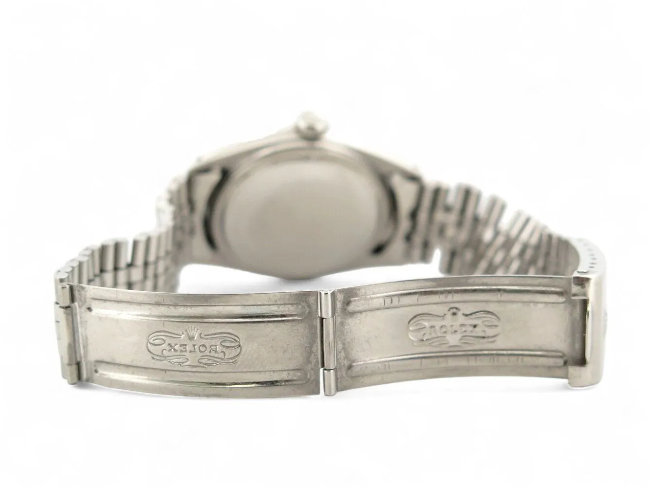 vintage montre ROLEX oyster datejust 1601 36 mm acier jubile automatique sold by 58 Facettes product image thumbnail 5