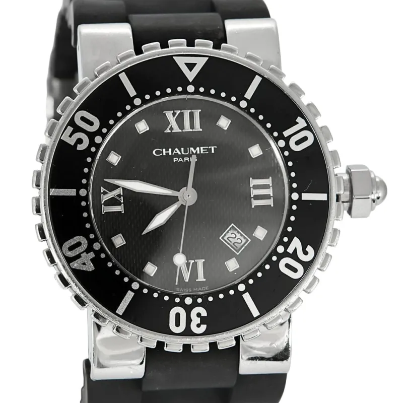 CHAUMET - Class One - Montre en acier à boitier rond et à mouvement automatique sold by 58 Facettes