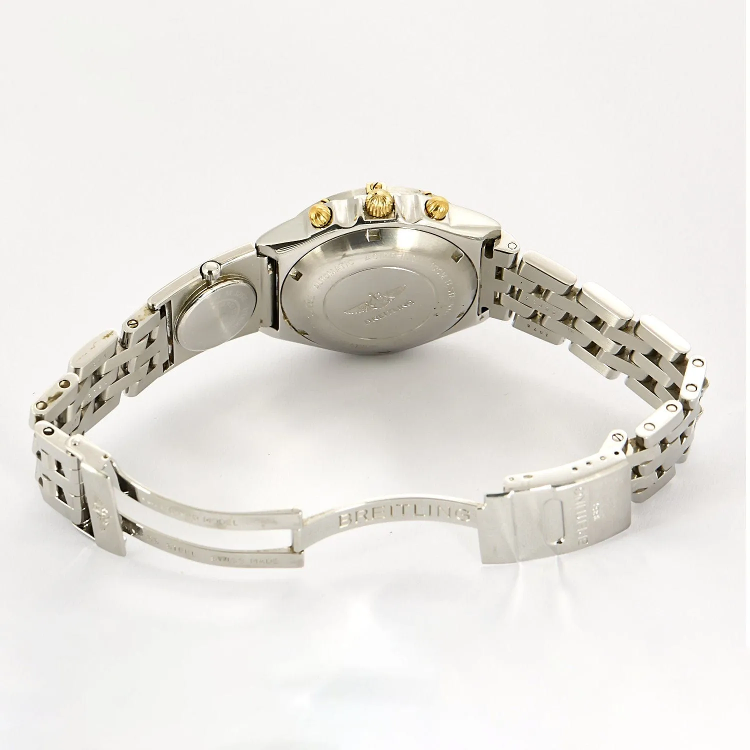 BREITLING - Chronomat - Montre en acier et acier doré à boitier rond à mouvement automatique sold by 58 Facettes product image thumbnail 5