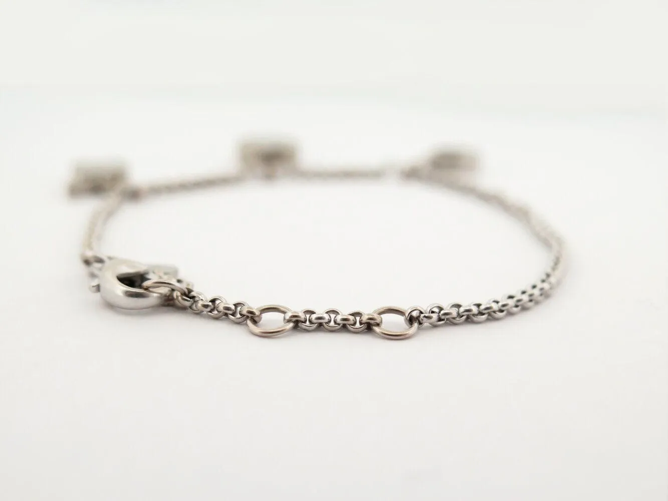 bracelet CHOPARD happy lucky 855811 or blanc 18k diamant 0.05 ct sold by 58 Facettes product image thumbnail 4