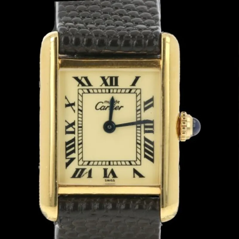 Cartier Montre Tank Vermeil sold by 58 Facettes