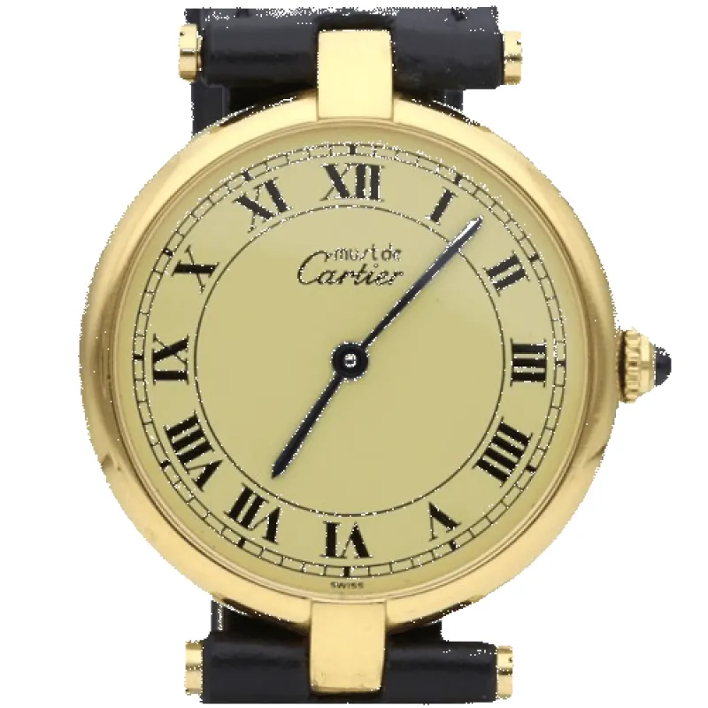 Cartier Montre Must Vendome Vermeil sold by 58 Facettes