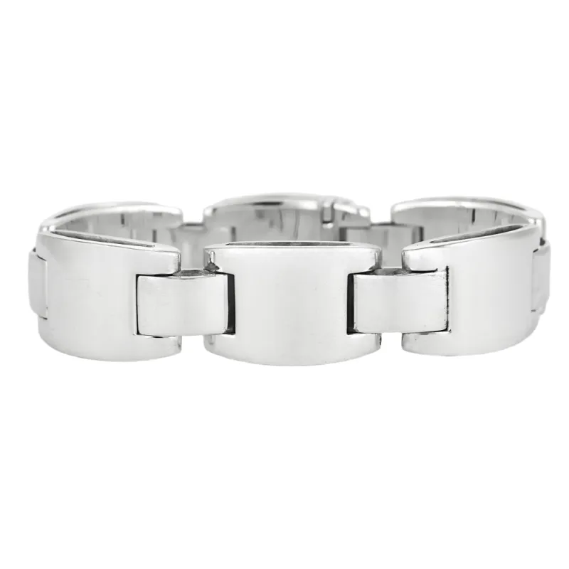 HERMES - Luna Park -  Bracelet en argent. VIntage sold by 58 Facettes