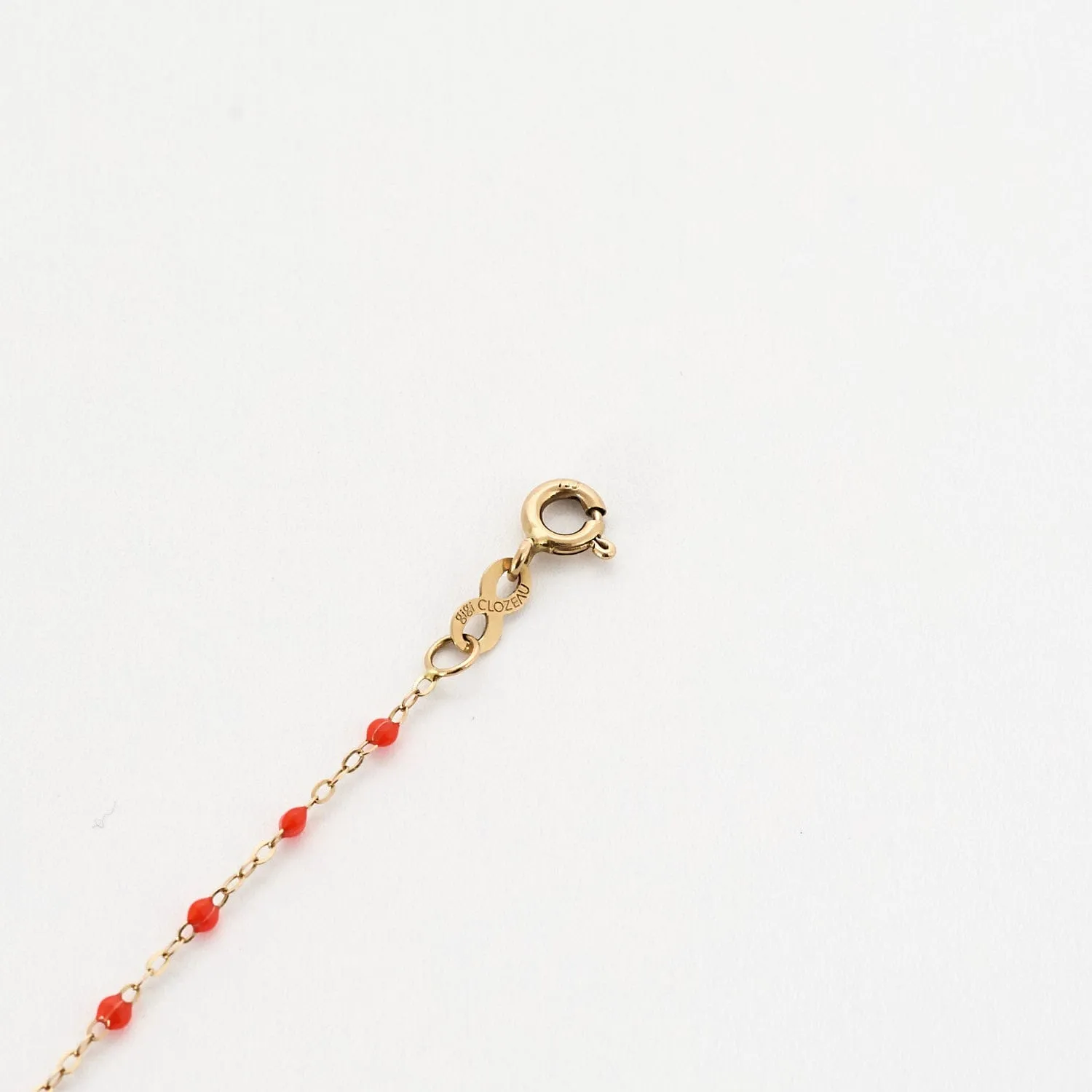 GIGI Clozeau - Classique Gigi - Bracelet en or jaune et résine rouge sold by 58 Facettes product image thumbnail 5