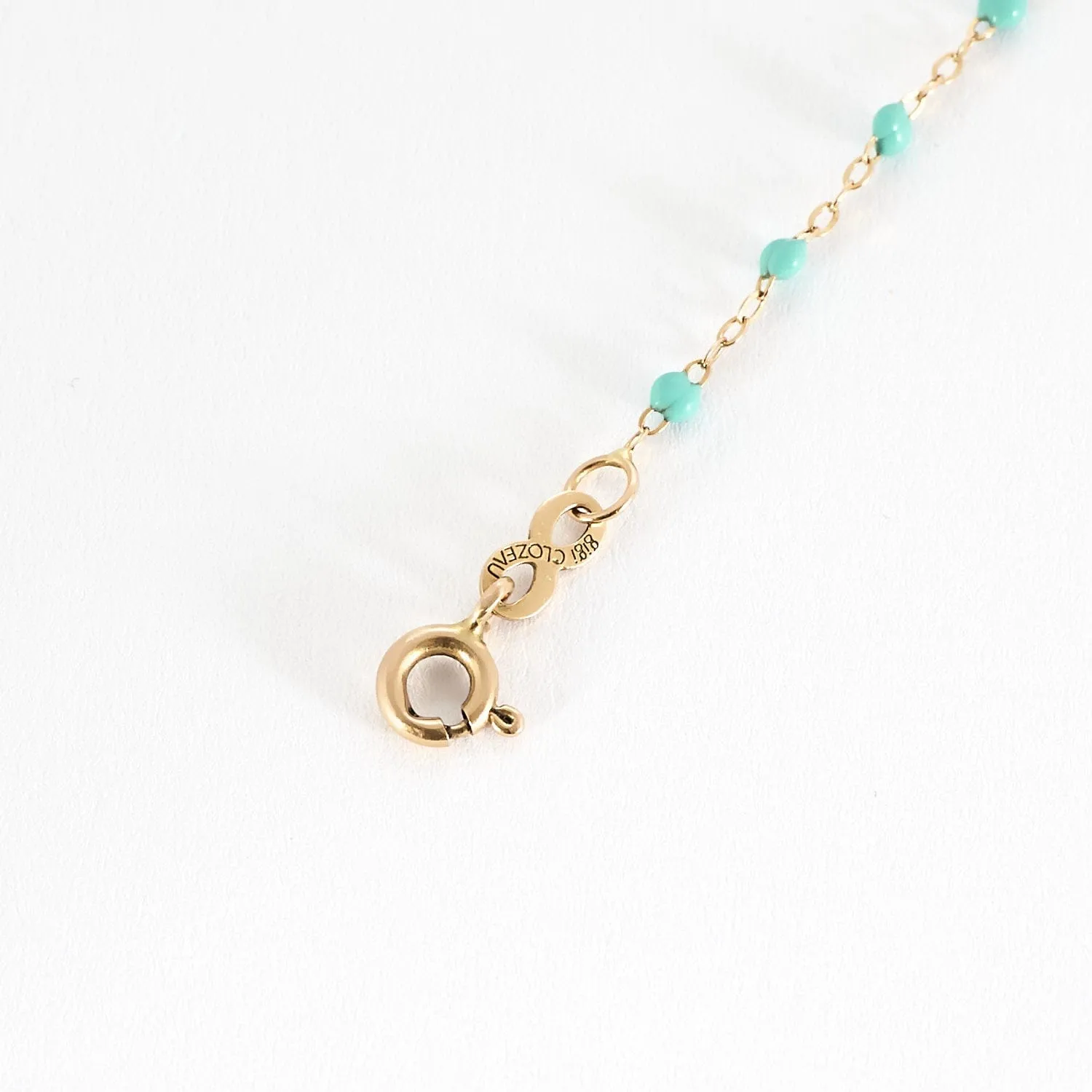 GIGI Clozeau - Classique Gigi - Bracelet en or jaune et résine turquoise sold by 58 Facettes product image thumbnail 4