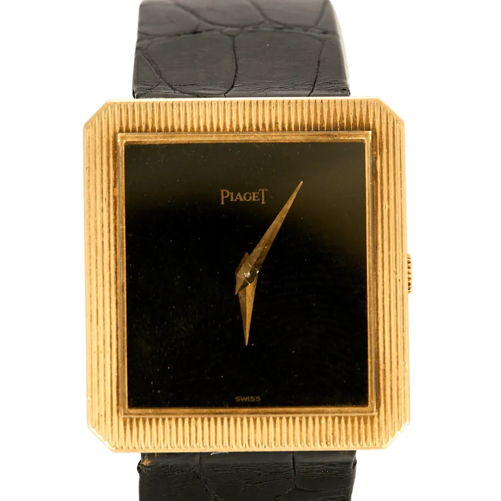 PIAGET - Protocol 9154 - Montre à boitier rectangulaire et à mouvement automatique à remontage manuel sold by 58 Facettes