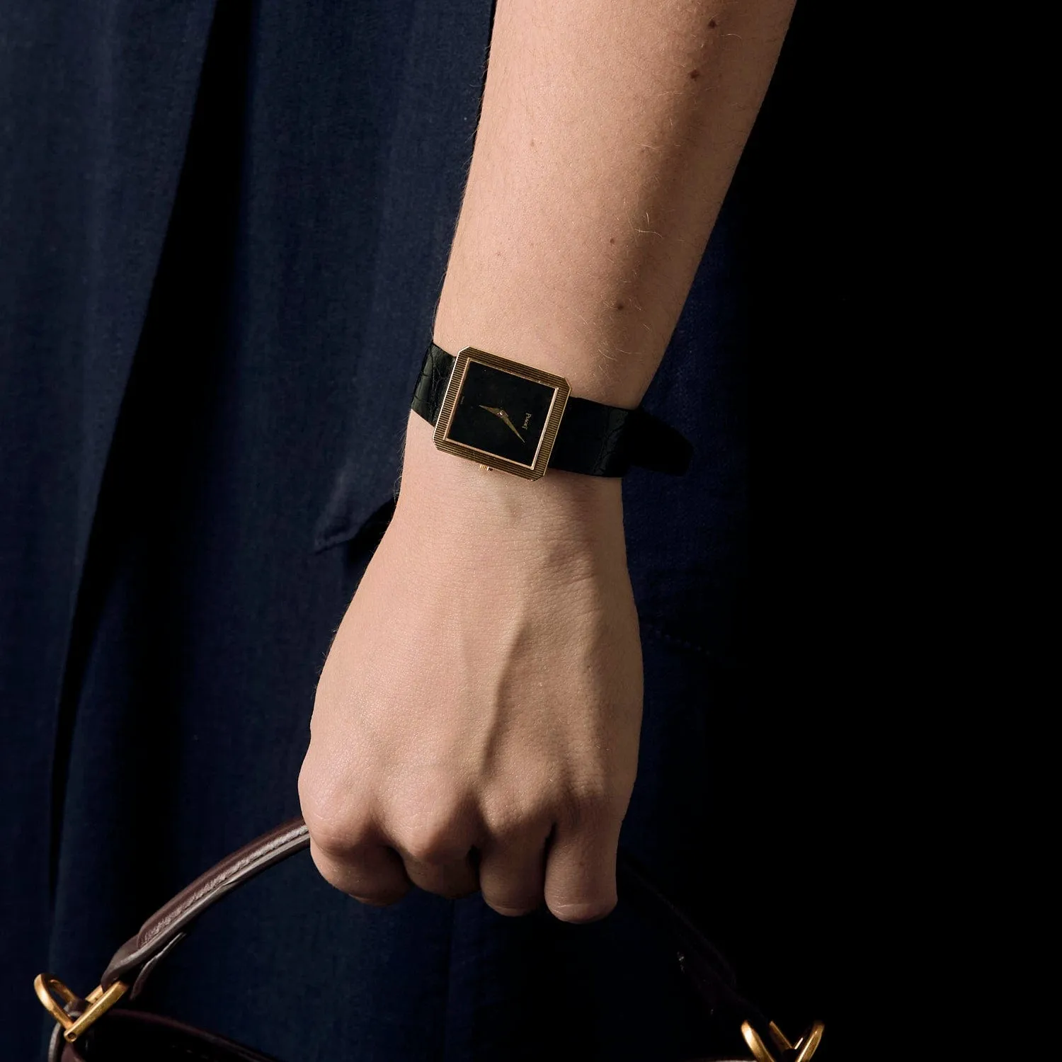 PIAGET - Protocol 9154 - Montre à boitier rectangulaire et à mouvement automatique à remontage manuel sold by 58 Facettes product image thumbnail 2