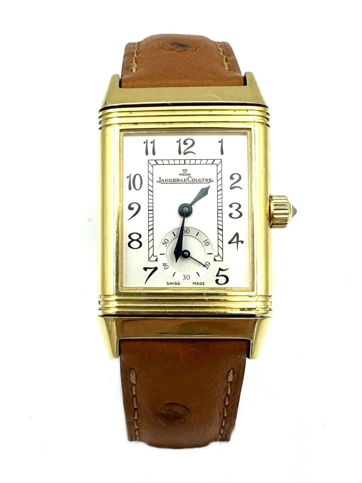 JEAGER_LECOULTRE. Collection "REVERSO DUETTO", montre de dame en or jaune sold by 58 Facettes
