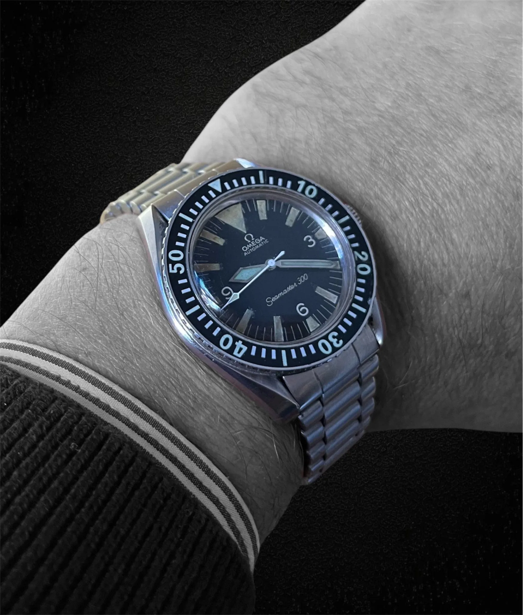 Omega Seamaster 300 - Montre « Big Triangle Diver » réf. 165.024 (1968) sold by 58 Facettes product image thumbnail 3