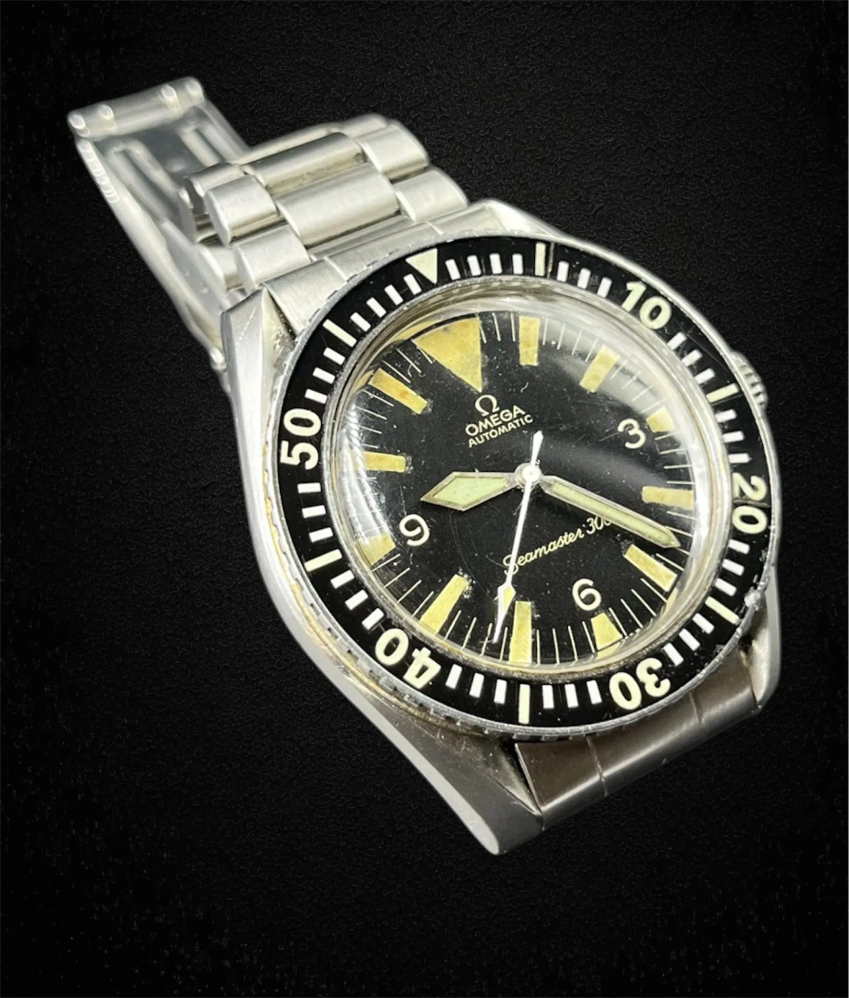 Omega Seamaster 300 - Montre « Big Triangle Diver » réf. 165.024 (1968) sold by 58 Facettes product image thumbnail 4