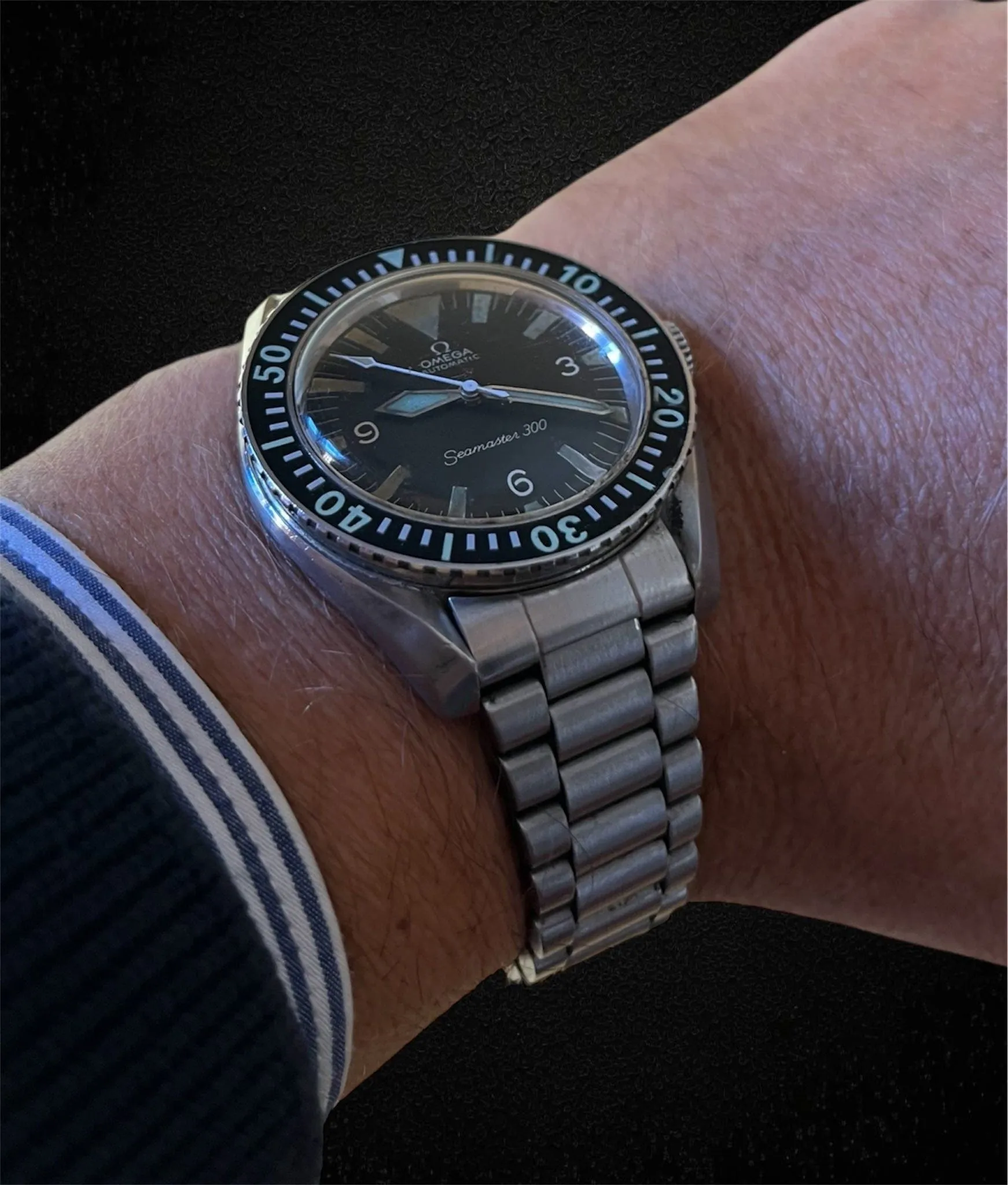 Omega Seamaster 300 - Montre « Big Triangle Diver » réf. 165.024 (1968) sold by 58 Facettes product image thumbnail 5