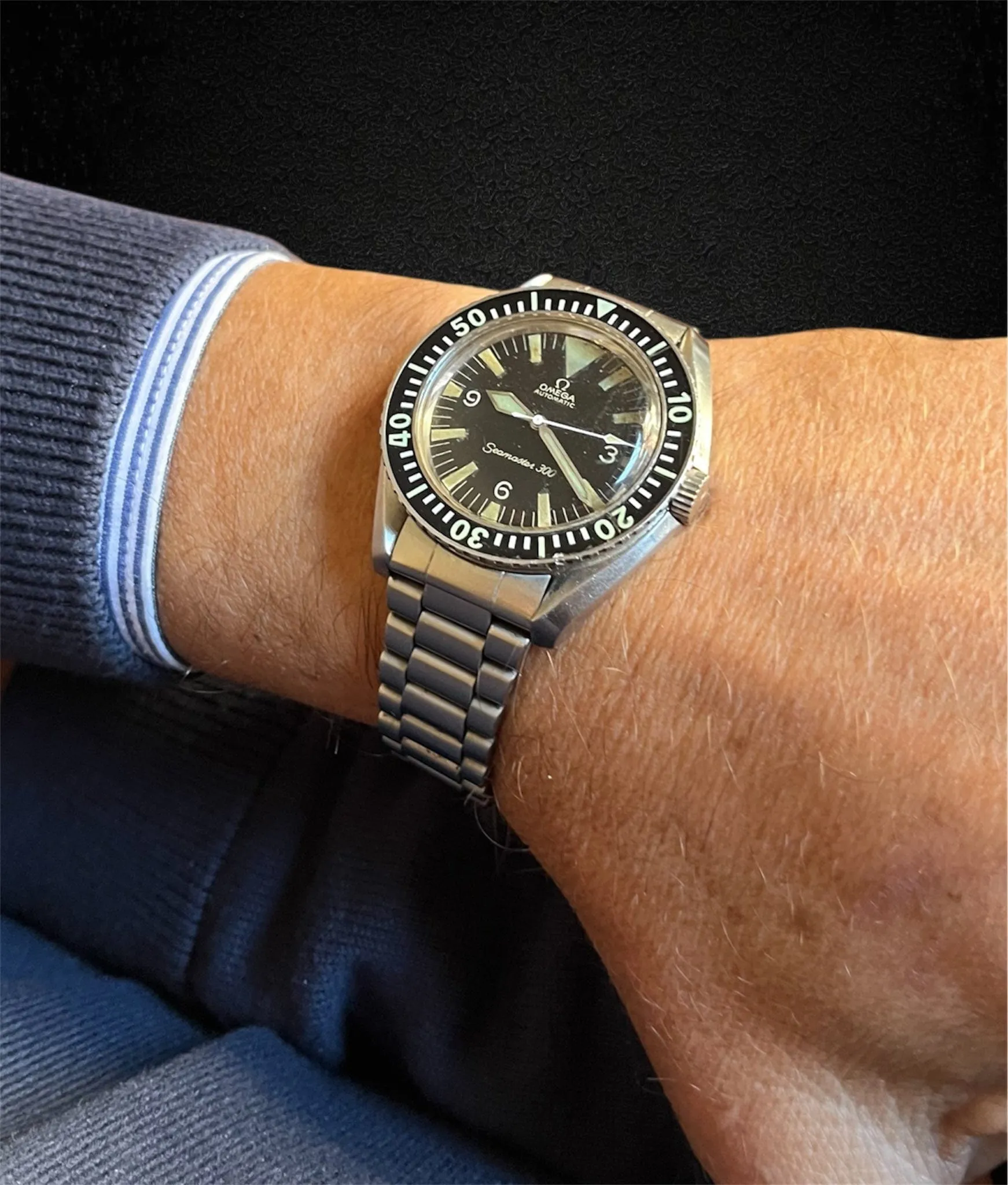 Omega Seamaster 300 - Montre « Big Triangle Diver » réf. 165.024 (1968) sold by 58 Facettes product image thumbnail 2