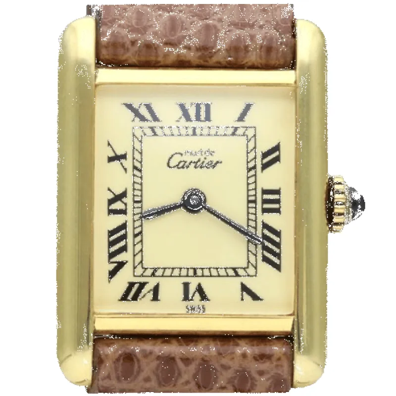 Cartier Montre Tank Vermeil Must sold by 58 Facettes