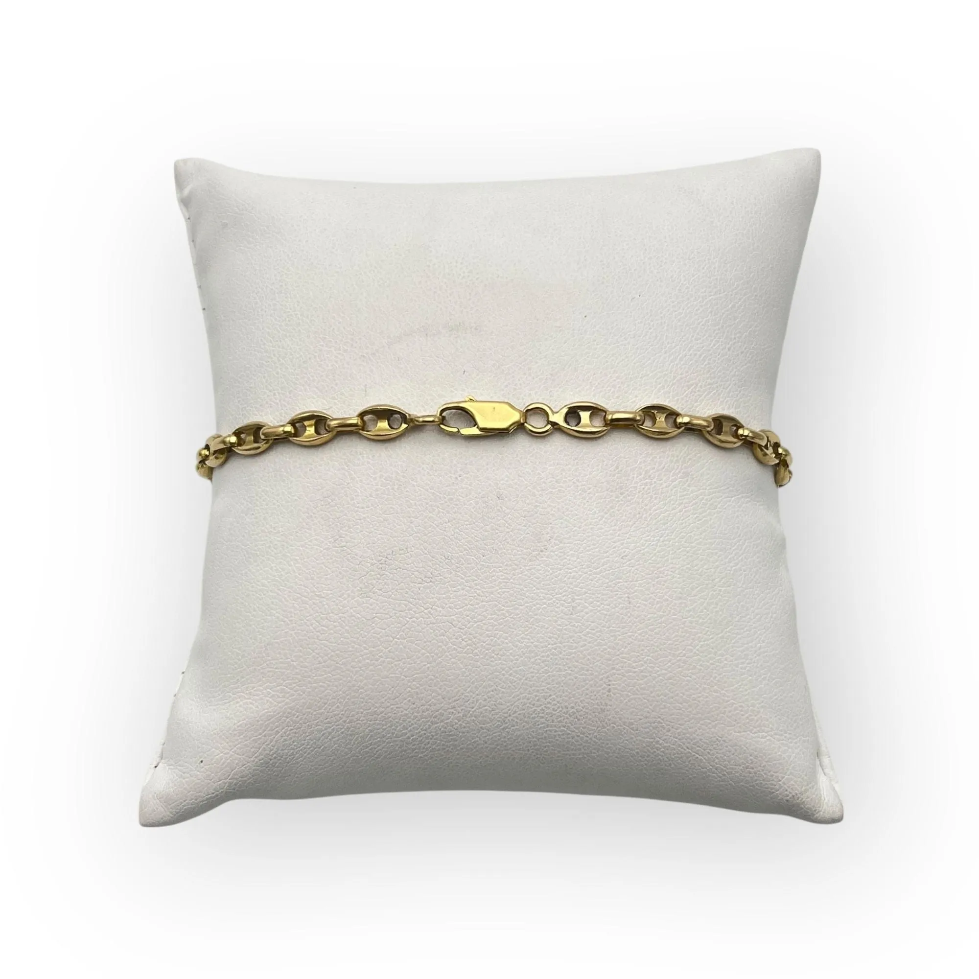 Bracelet or jaune grains de café 23 cm sold by 58 Facettes product image thumbnail 5