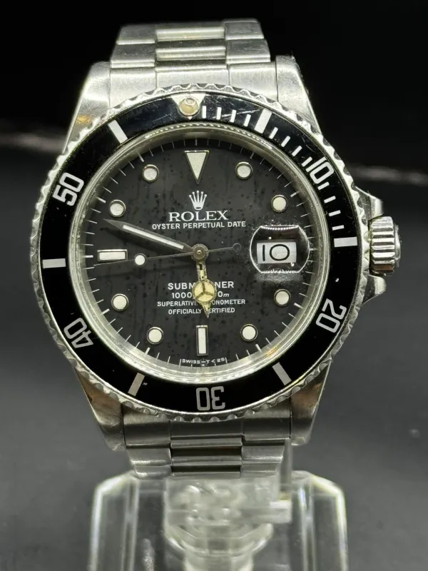 ROLEX - Montre Submariner - Ref. 168000 Triple Zero - Automatique - Bracelet Oyster sold by 58 Facettes