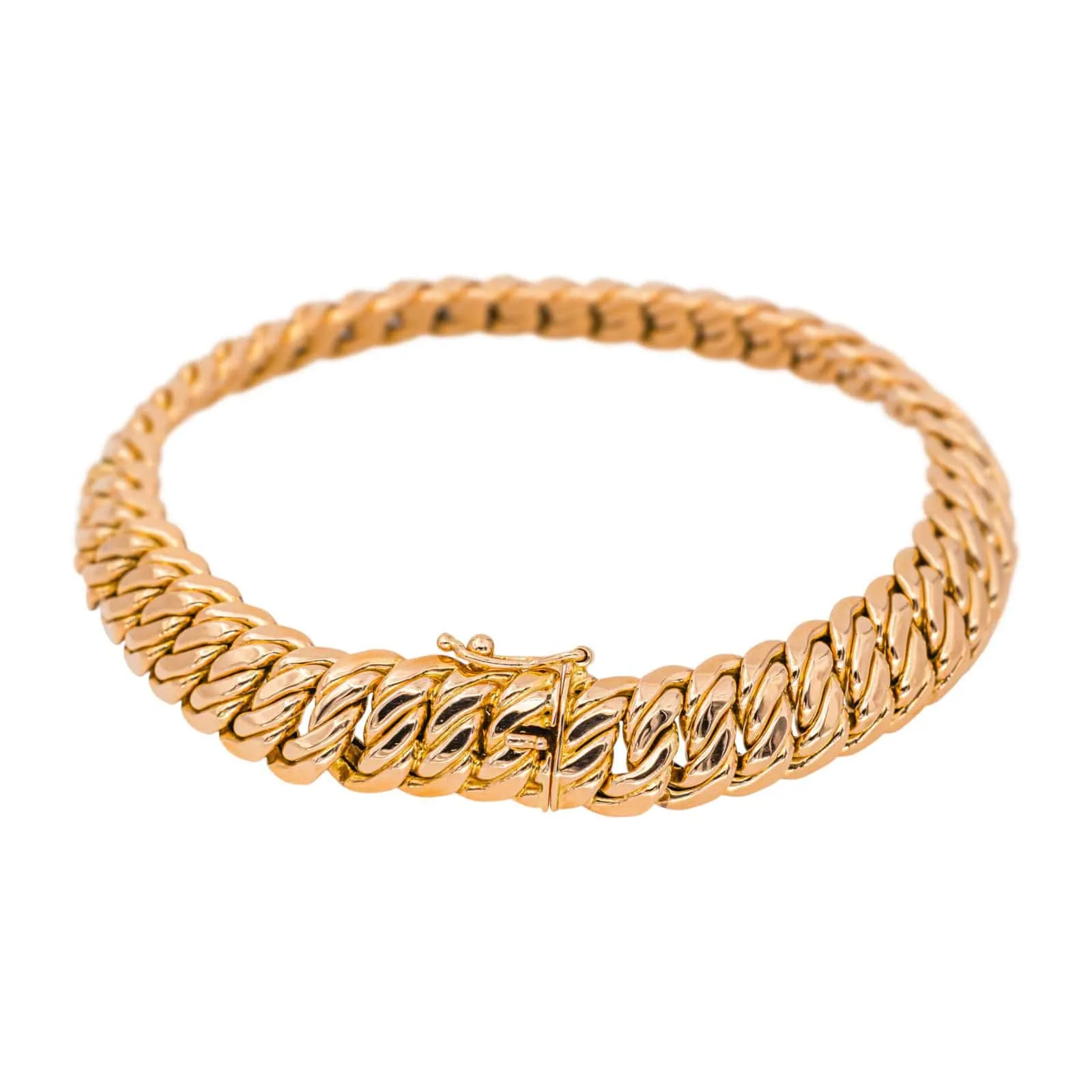 Bracelet Maille américaine Or rose sold by 58 Facettes product image thumbnail 3