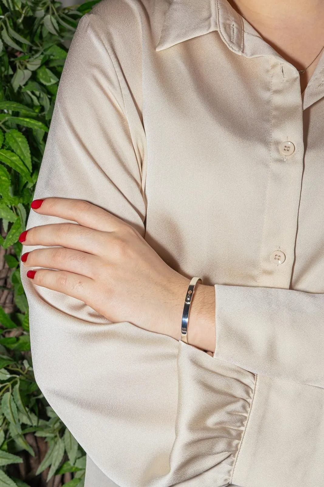 Dinh Van Bracelet Jonc Serrure Argent sold by 58 Facettes product image thumbnail 2