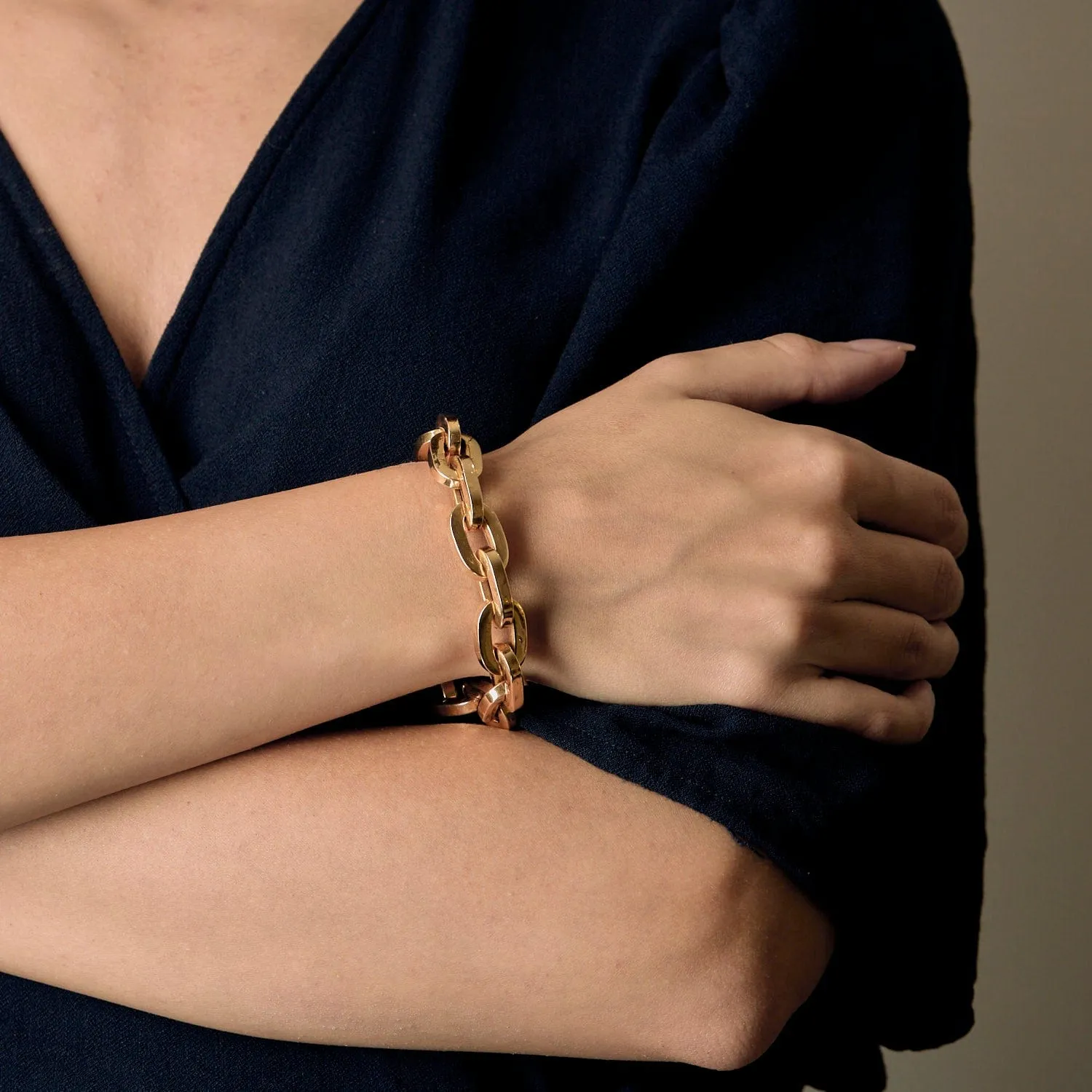 Bracelet en or jaune sold by 58 Facettes product image thumbnail 2