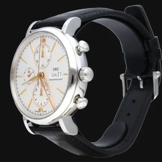 Iwc Montre Portofino Chronograph sold by 58 Facettes product image thumbnail 3