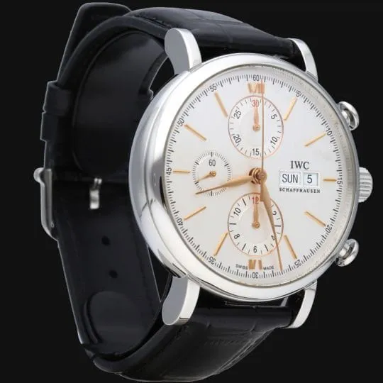 Iwc Montre Portofino Chronograph sold by 58 Facettes product image thumbnail 5