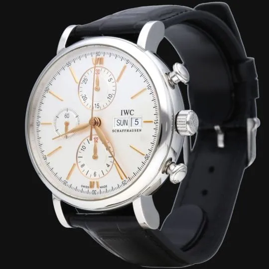Iwc Montre Portofino Chronograph sold by 58 Facettes product image thumbnail 2