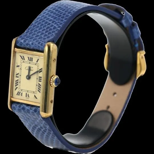 Cartier Montre Tank Vermeil sold by 58 Facettes product image thumbnail 3