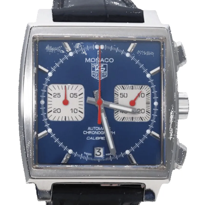 Tag Heuer Montre Monaco Chronograph Calibre 12 sold by 58 Facettes