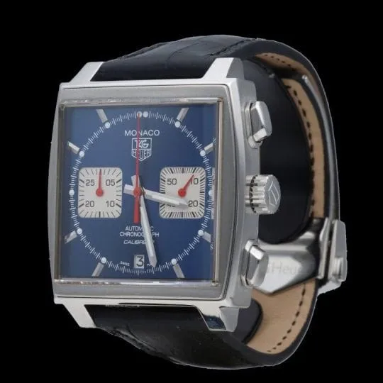 Tag Heuer Montre Monaco Chronograph Calibre 12 sold by 58 Facettes product image thumbnail 2