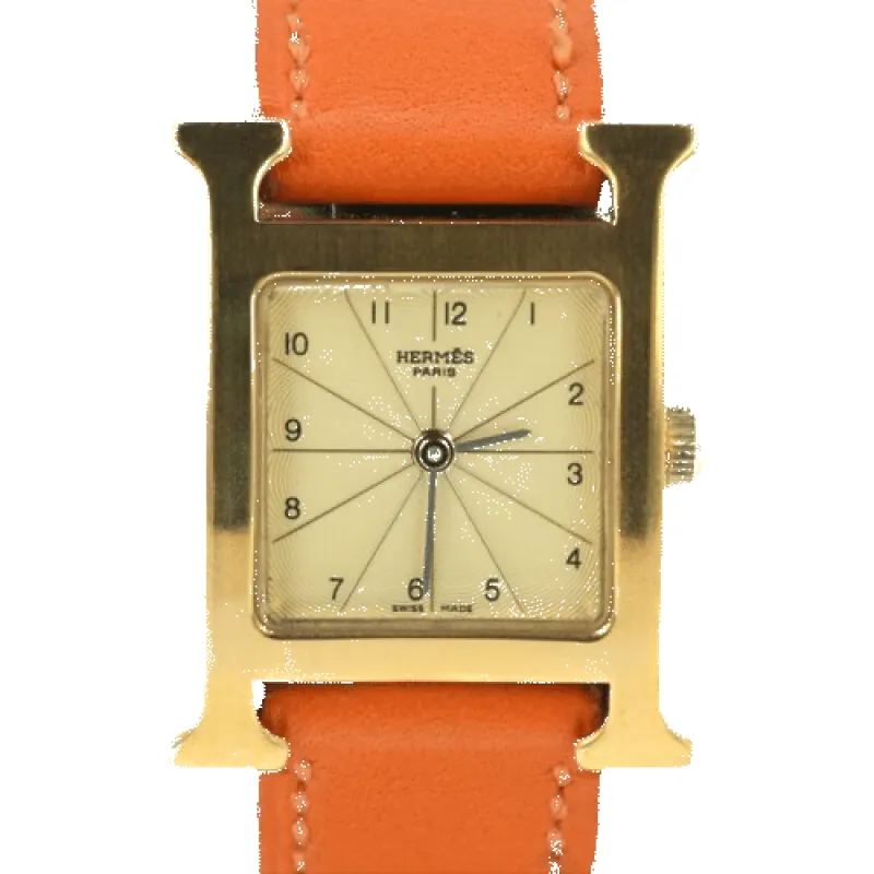 Hermes Montre Heure H made by 58 Facettes