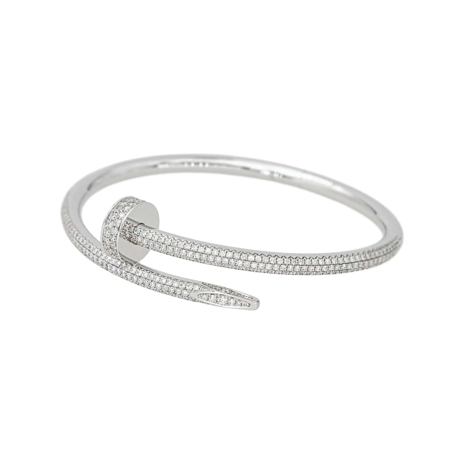 Cartier Bracelet Jonc Juste un clou Or blanc Diamant sold by 58 Facettes product image thumbnail 4