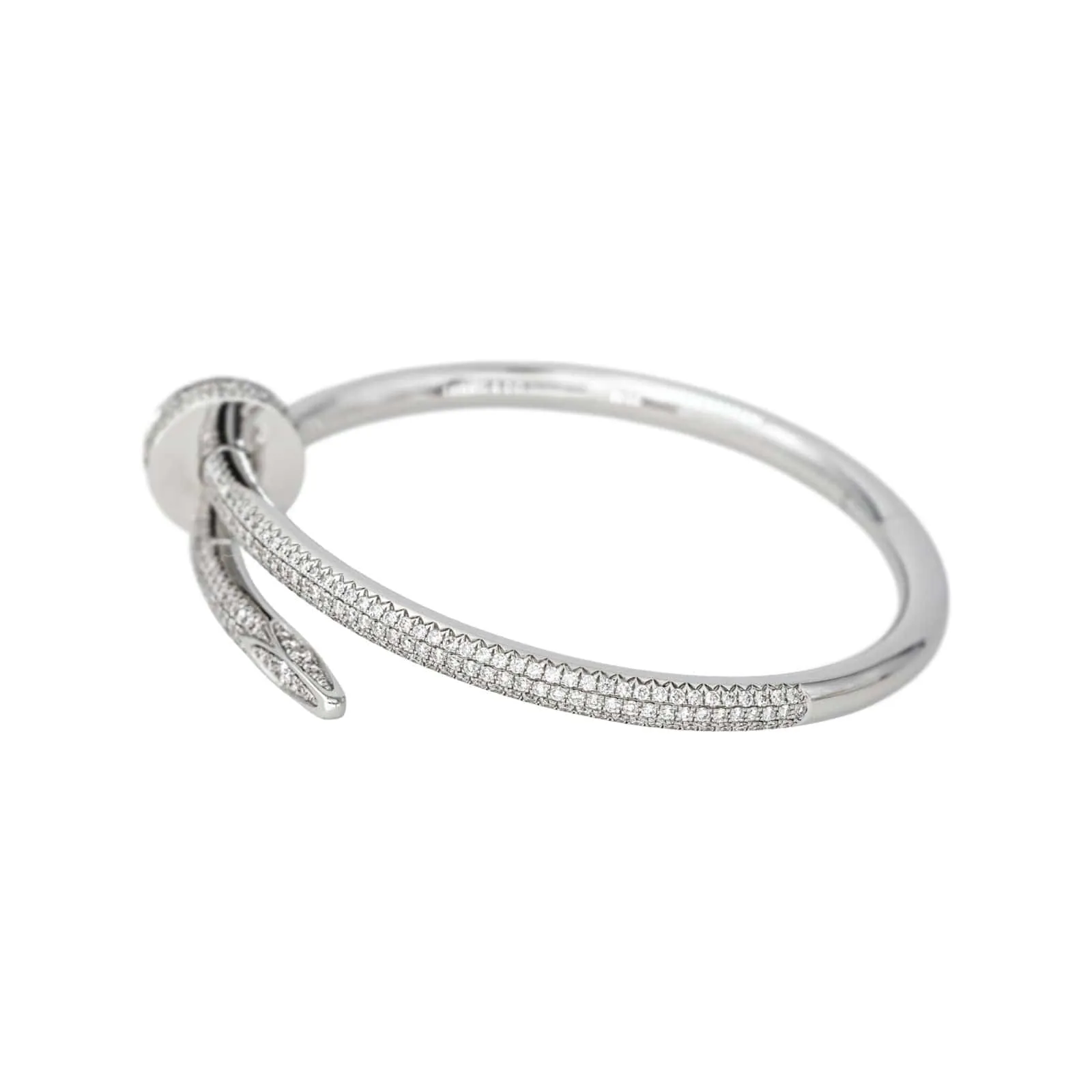 Cartier Bracelet Jonc Juste un clou Or blanc Diamant sold by 58 Facettes product image thumbnail 5