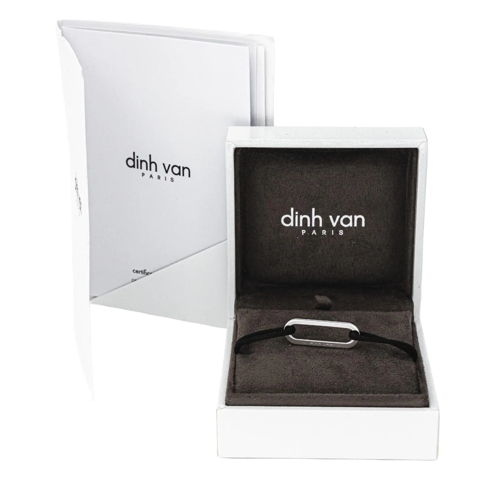 Dinh Van Maillon - Bracelet cordon en or blanc sold by 58 Facettes product image thumbnail 3