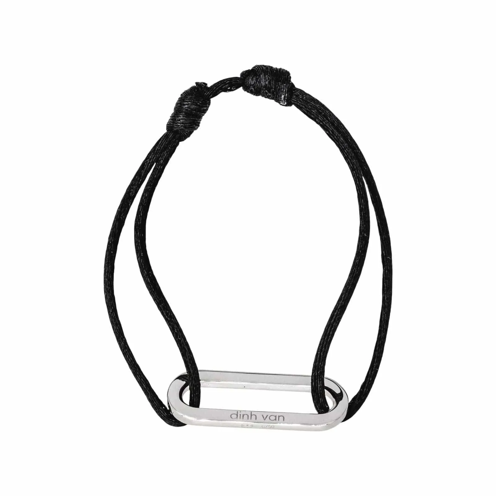 Dinh Van Maillon - Bracelet cordon en or blanc sold by 58 Facettes product image thumbnail 4