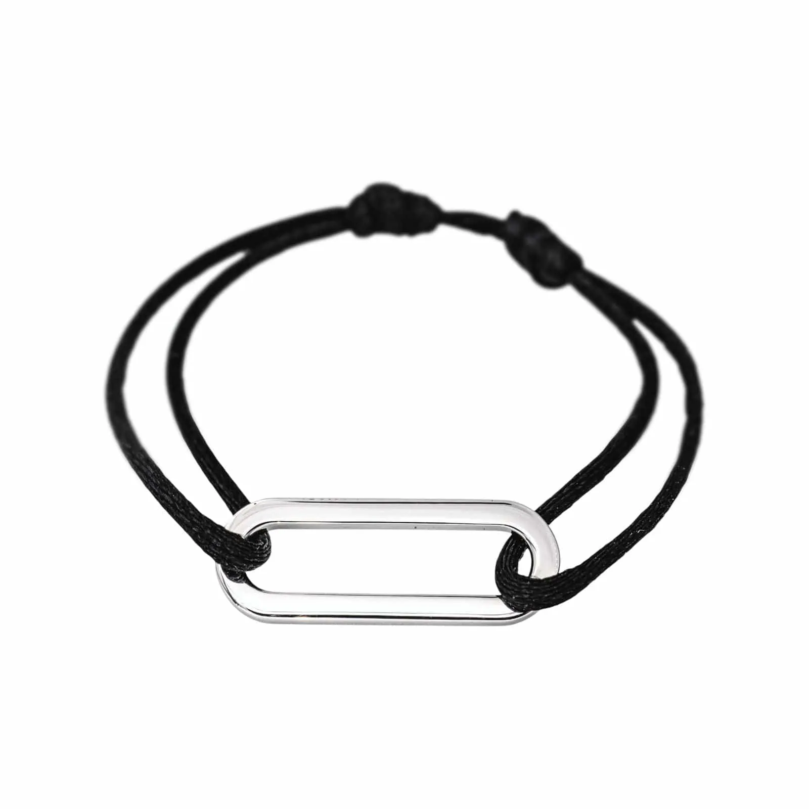 Dinh Van Maillon - Bracelet cordon en or blanc sold by 58 Facettes