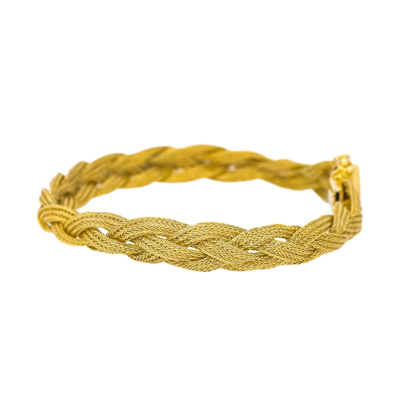 Bracelet Tressé Or jaune sold by 58 Facettes product image thumbnail 3