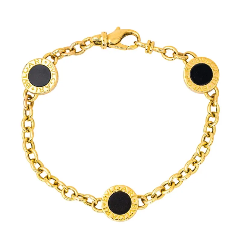 Bulgari Bracelet  Or jaune Onyx sold by 58 Facettes